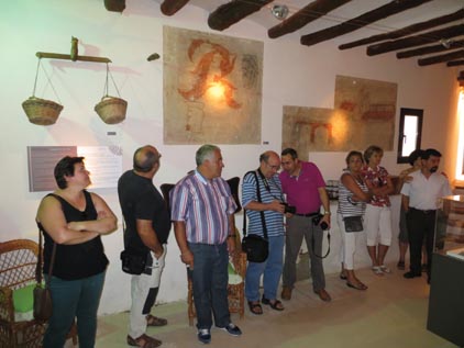 Visita al molino Bajo el pasado 11 de agosto de 2013