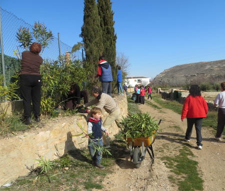 Fiesta del árbol en Blesa 2017