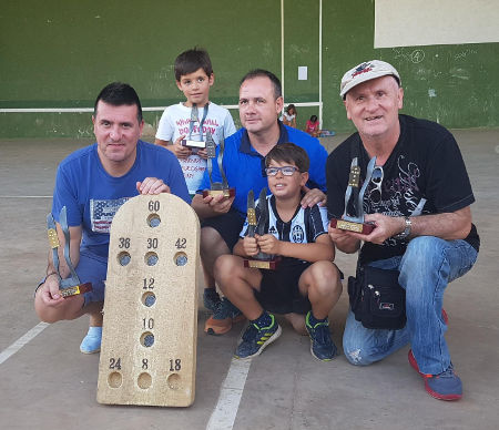 Ganadores adultos hoyetes Blesa 2018