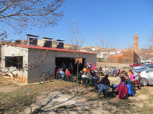 Día del árbol en Blesa, Teruel, 2019