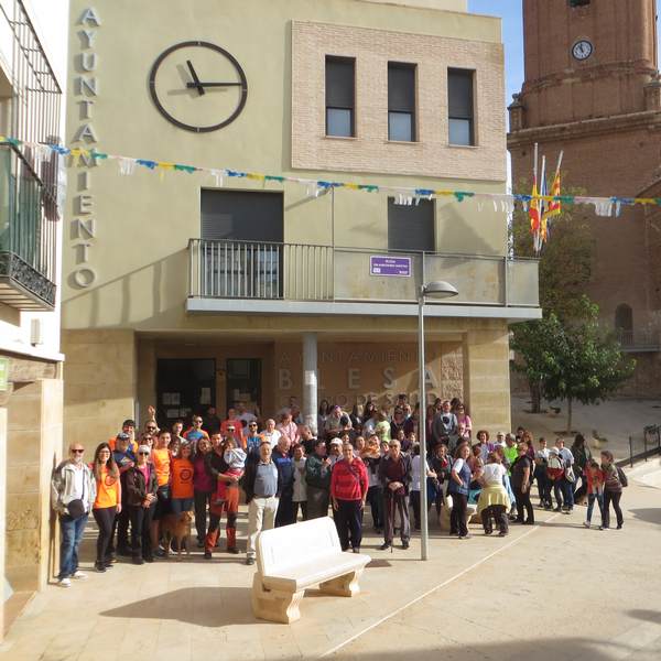 Día de la carrasca del Carrascal de Blesa, 29 octubre 2022. Arbol singular.