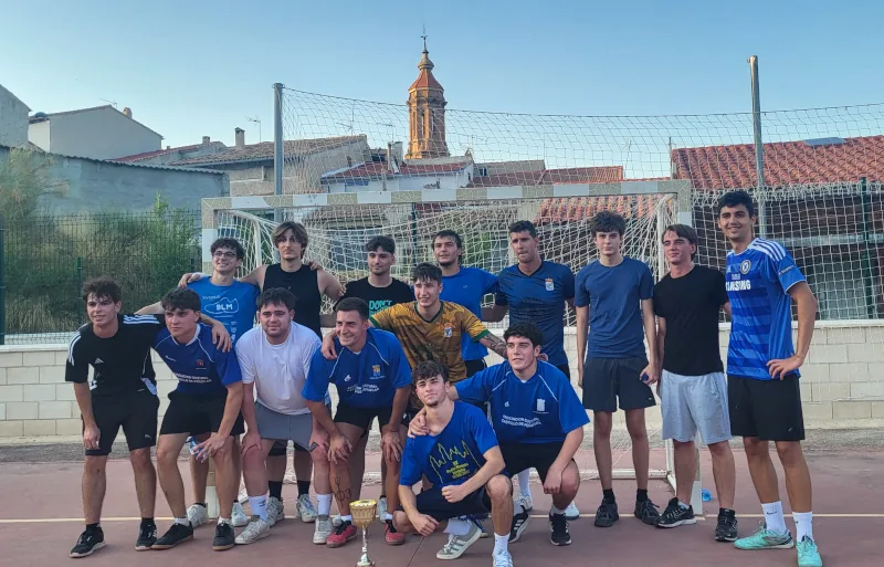 Fútbol juvenil Blesa-Huesa del Común, agosto 2026.