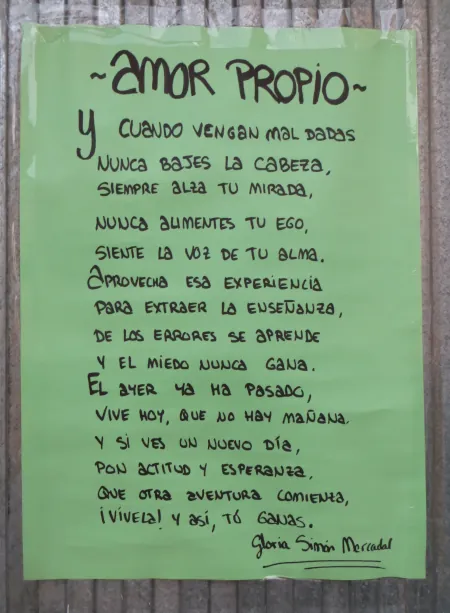 Poesía en la calle, en Blesa (Teruel), agosto 2024