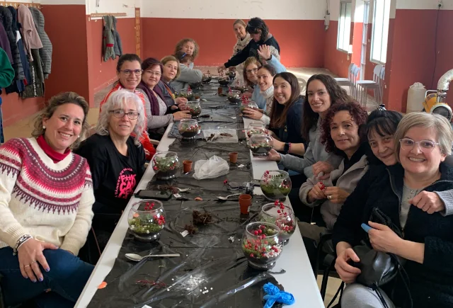 Taller de jardín zen en Blesa, diciembre 2024