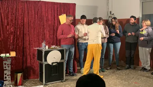 Javi el Mago en Blesa, diciembre 2024