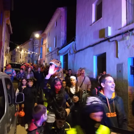 Actividades en Blesa, por la fiesta de todos los santos (Día de la Carrasca)