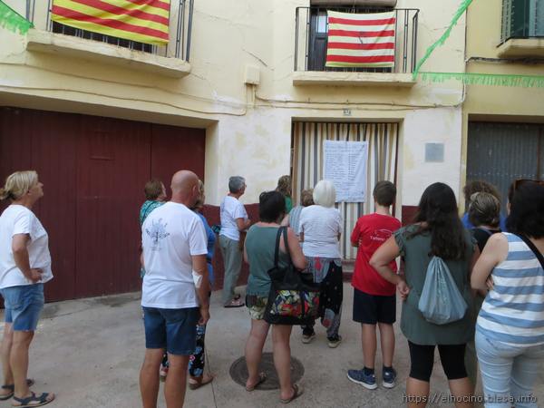 Poesía en la calle 2023 (Blesa, Teruel).