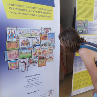 Exposición los deportes tradicionales en la filatelia mundial