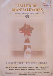 Cartel de las manualidades