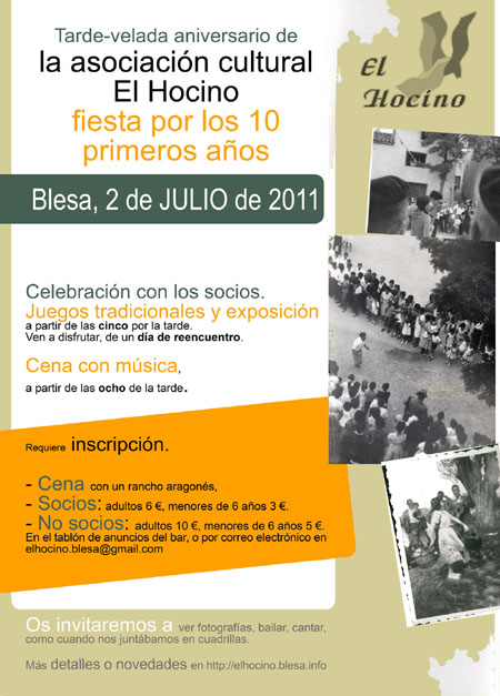 Cartel Fiesta 2 de julio