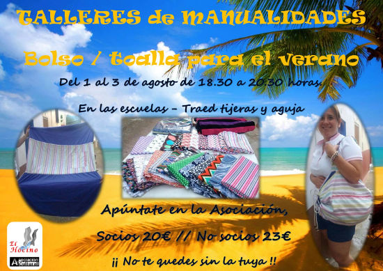 Cartel manualidades 2017 Blesa
