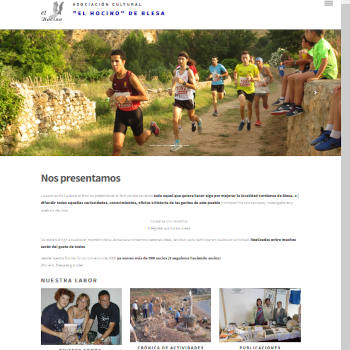 Nueva web de la A.C. El Hocino de Blesa