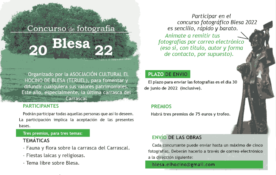Concurso fotográfico 2022 carrasca de Blesa