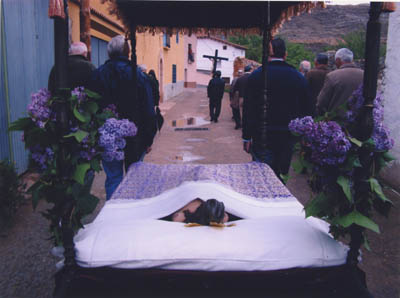 Procesión del Santo Entierro, 2013, Blesa (Teruel). Foto de Titín Salas
