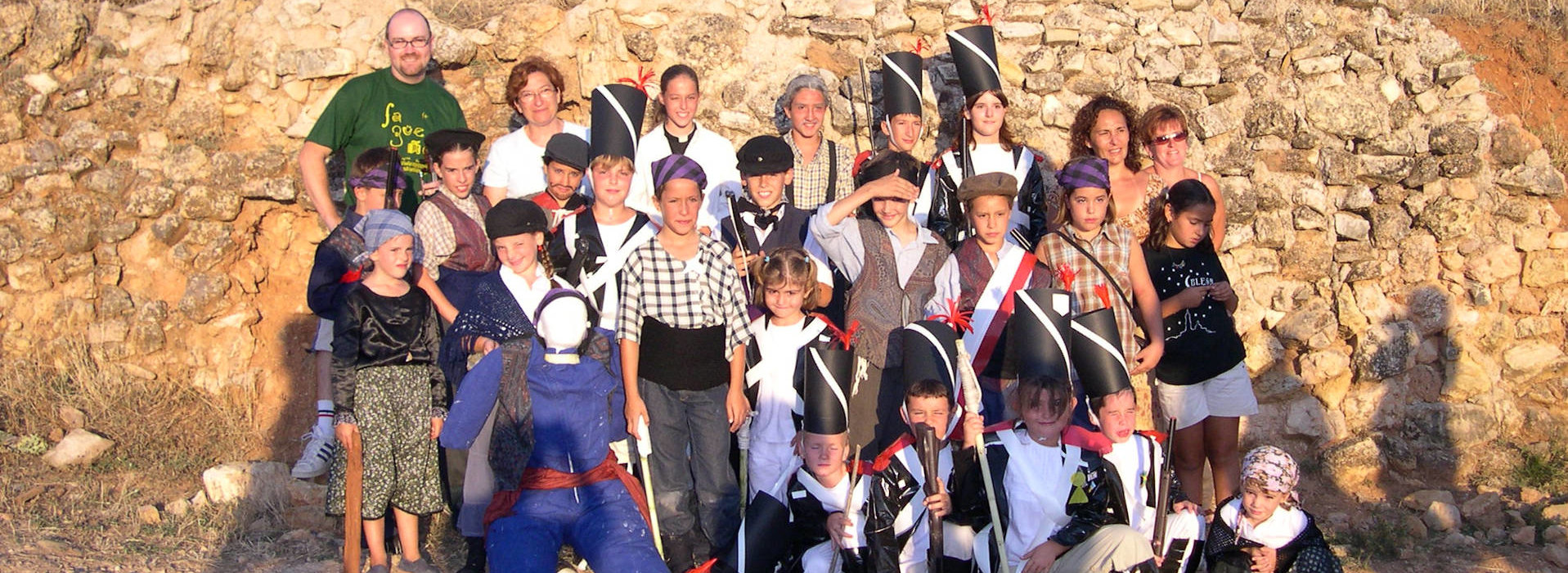 Representación de teatro infantil, obras S.Gisbert adaptadas por P.L.Arqued 