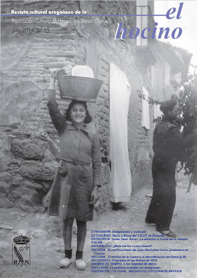 Portada nº 33 de la revista cultural El Hocino