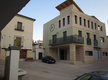 Nuevo edificio del ayuntamiento de Blesa