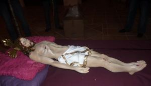 Cristo yacente (de 2011).  Foto M.Rubio