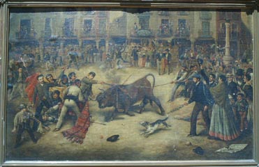 La vaquilla del Angel de S. Gisbert, antes de su restauración