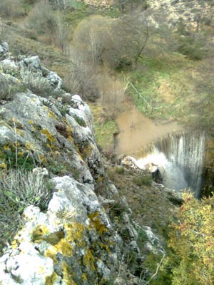 Río Aguasvivas en Blesa