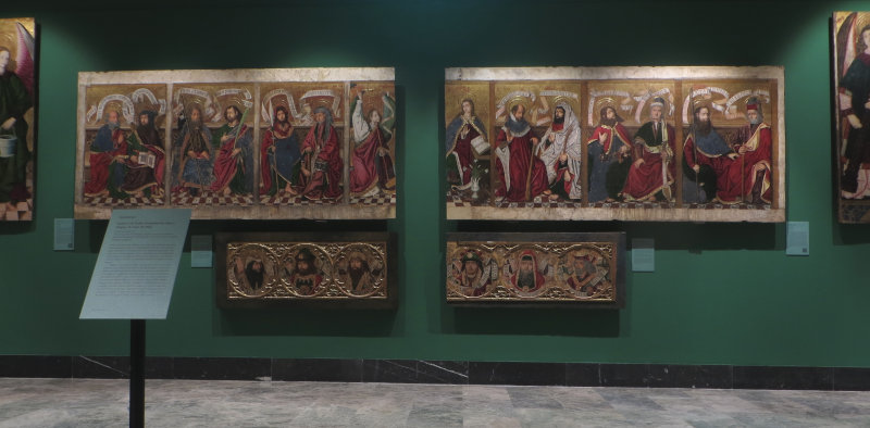Una de las salas dedicadas al arte gótico en el Museo de Zaragoza tras la reforma de 2021.