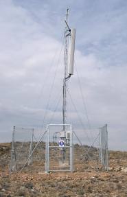 La antena de comunicaciones...