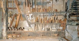 Herramientas.  Museo de la Carpintería
