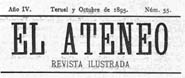 Cabecera de El Ateneo (Teruel) 1895