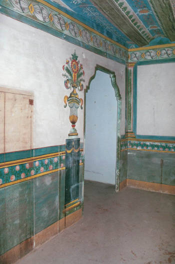 Decoración finales del XIX comienzos XX, casa de Blesa (Teruel)