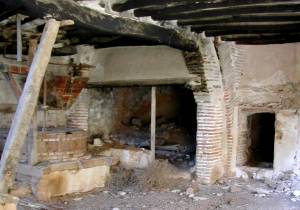 Interior del molino del Vado