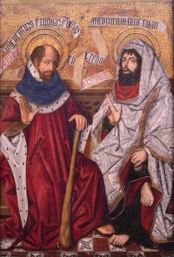 Apóstoles. Pintura gótico flamenca. Spain. siglo XV century
