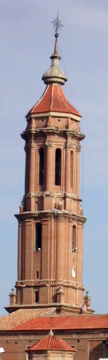 Torre de la iglesia de Blesa