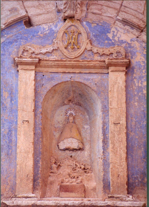 Altorrelieve de la Virgen de la Aliaga