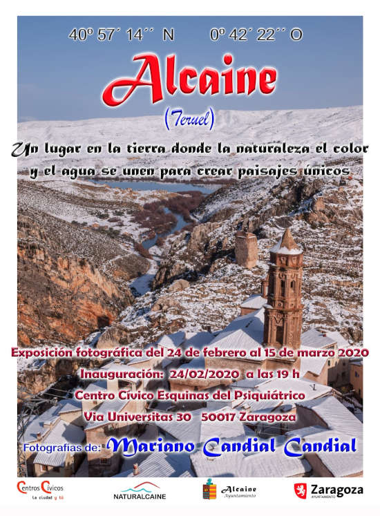 Exposición de fotografías de Alcaine.