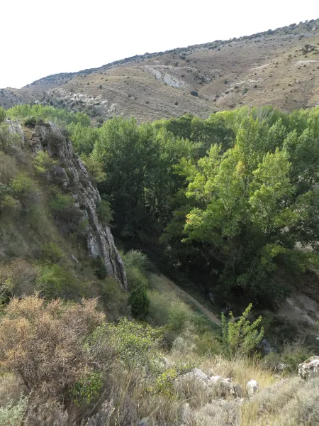 Las Parras de Martín, senderismo sobre el río GR 262.