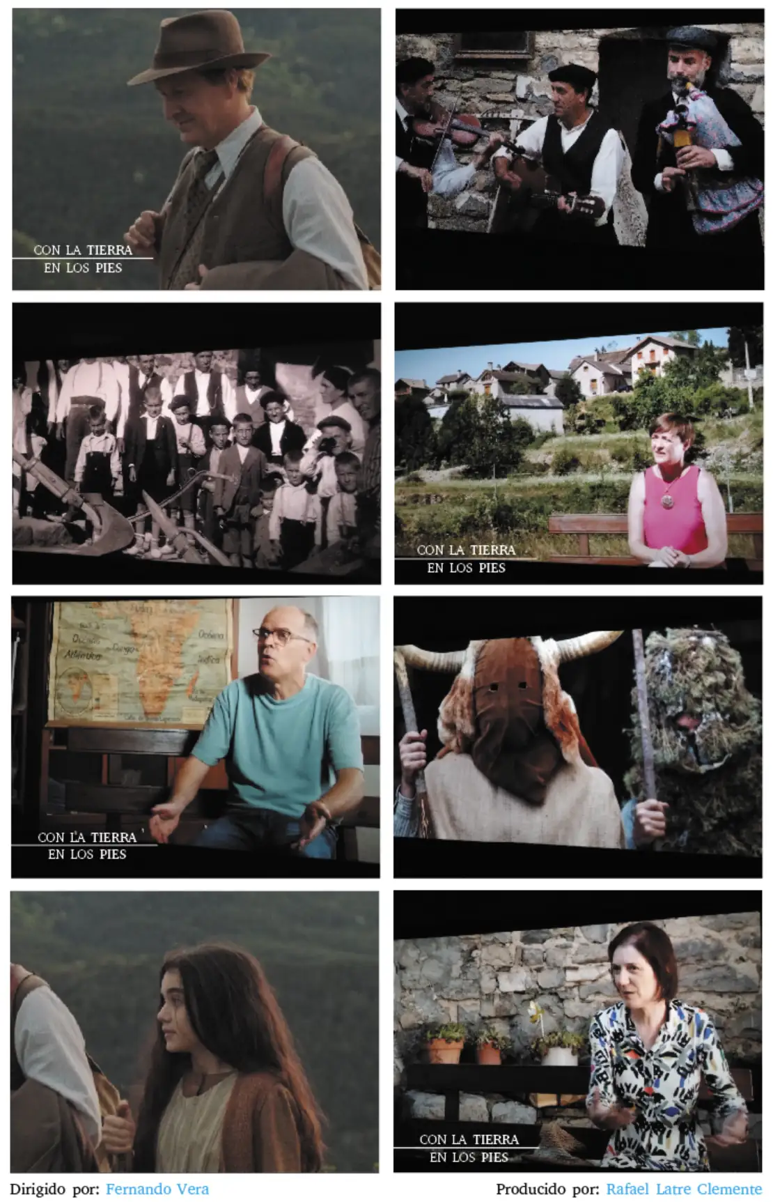 Fotogramas de 'Con la tierra en los pies'.